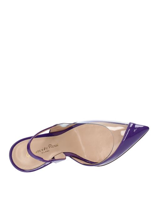 Décolleté slingback in vernice e PVC GIANVITO ROSSI | G95306 15RIC.VGLORCTORCHIDEA